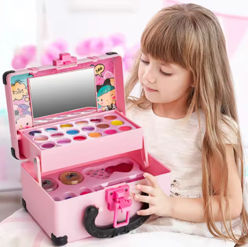 Makeup Kit Play Set in use