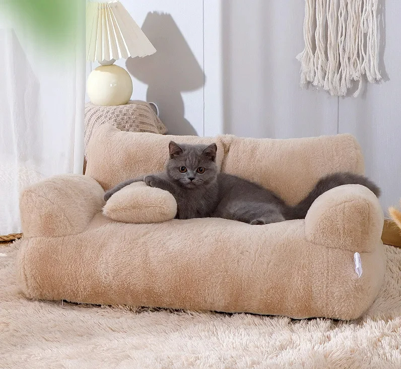 Calming Pet Sofa by cats