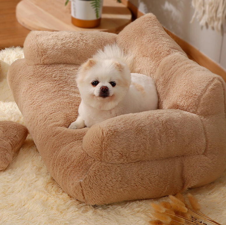 Calming Pet Sofa in use