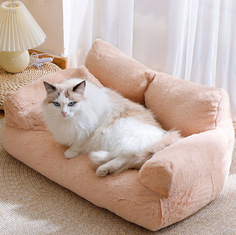 Calming Pet Sofa in use